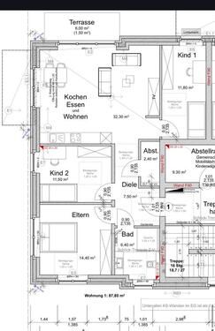 Foto - 4 Zimmer Erdgeschoßwohnung zur Miete in Herzebrock-Clarholz