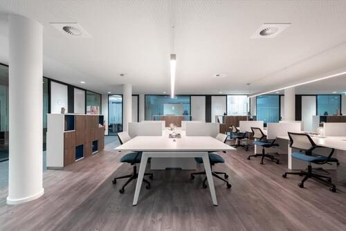 Foto - Coworking-Bereich in Regus Hohe Bleichen