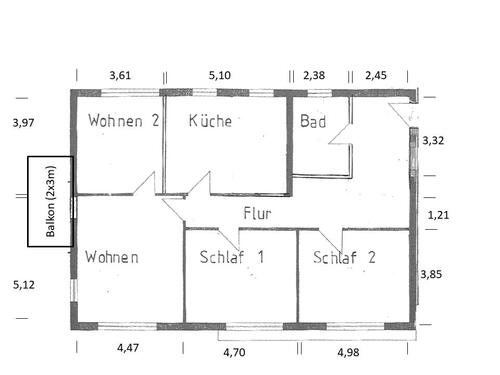 Foto - 4 ZKB Attendorn Helden SP, Balkon