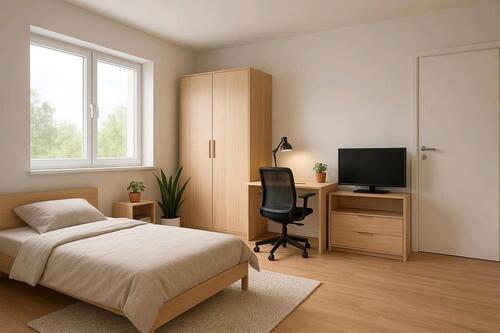 Foto - 1-Zimmer-Wohnung - 330,00 EUR Kaltmiete, ca.  31,00 m²