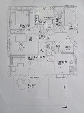 Foto - 3 Zimmer Etagenwohnung zur Miete in Königsmoos