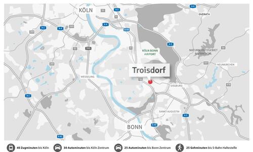 Foto - Etagenwohnung in Troisdorf zur Miete