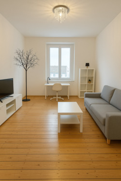Foto - Nippes: Vollmöblierte 2-Zimmer-Wohnung in Altbau mit hohen Decken