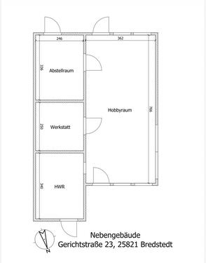 Foto - Haus mit Garten in Bredstedt - 1.100,00&nbsp;EUR Kaltmiete, ca.&nbsp; 86,00&nbsp;m&sup2;