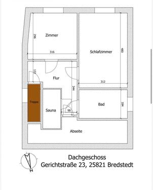 Foto - 2 Zimmer Einfamilienhaus zur Miete in Bredstedt