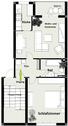 Foto - W-Elberfeld 2-Zimmer-Wohnung Viehhofstr. 67 mit Südbalkon im 3.OG