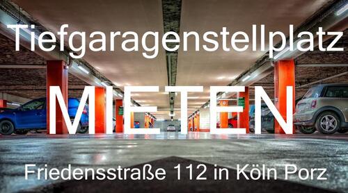 Foto - Tiefgaragenstellplatz Friedensstraße provisionsfrei zu vermieten