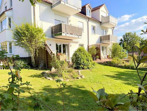 Foto - Traumhafte Gartenwohnung mit großer Terrasse - 3 Zi. EG in Ruhige