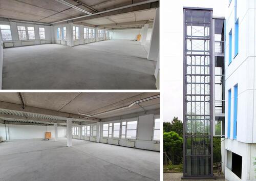 Foto - Produktions-Lagerhalle Büro im Gewerbepark Wiedemar, Lastenaufzug mögl.