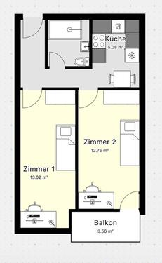 Foto - „TOP LAGE“ Wohnung zur Vermietung2er WGAppartment auf Zeit