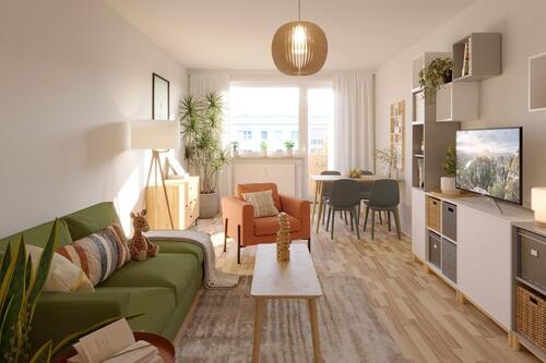 Foto - 3 Zimmer Etagenwohnung zur Miete in Sangerhausen