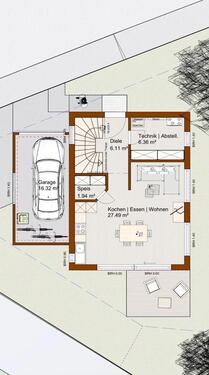 Foto - 3 Zimmer Etagenwohnung zur Miete in Hoßkirch
