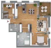 Erstbezug: Exklusive Neubauwohnung in Bevergern im 1. OG - Hörstel