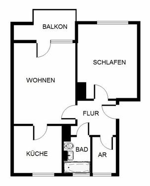 Foto - 2.5 Zimmer Etagenwohnung zur Miete in Essen