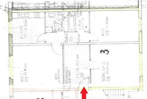 Foto - 3 Zimmer Etagenwohnung zur Miete in Salzgitter