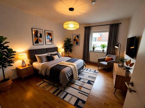 Foto - Helle 3,5 Zimmer Wohnung mit Garten und Stellplatz ab sofort