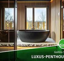 LUXUS-PENTHOUSE mit erstklassiger Teilmöblierung, Sauna, Klimaanlage, Kamin, EBK, Tiefgarage u.v.m. - Leipzig Mitte