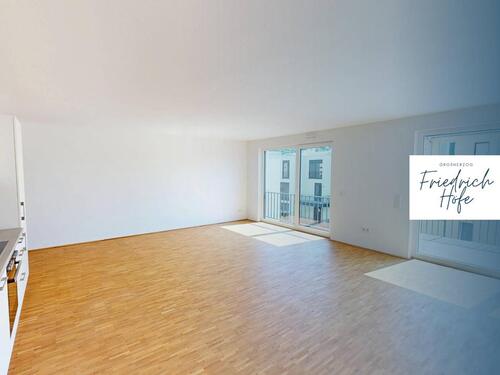 Foto - Komfortable 3-Zimmer-Neubauwohnung mit großem BALKON und EBK im Neubauquartier 'Großherzog Friedrich Höfe'
