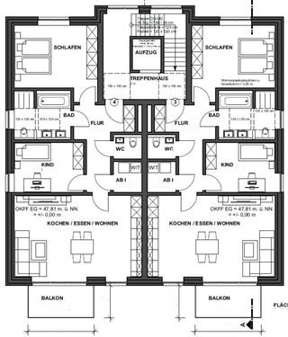 Foto - Etagenwohnung in Greven zur Miete