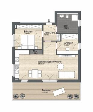 Foto - Etagenwohnung in Mainz