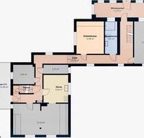 Große 5,5-Zi.-Whg., 2 Etagen, Garten, 2 Garagen - Schleusingen