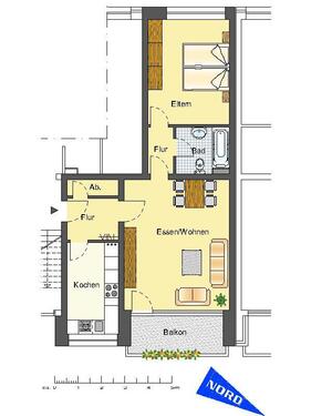 Foto - 2 Zimmer Erdgeschoßwohnung in Dorsten