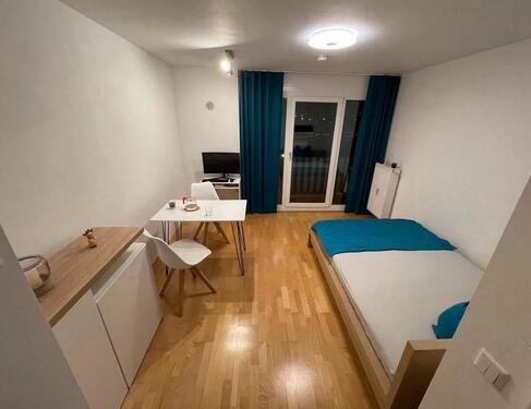 Foto - Helle, möblierte 1-Zimmer-Wohnung in Innenstadtnähe