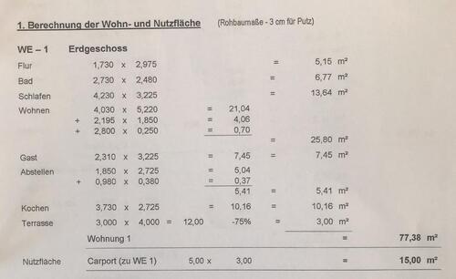 Foto - Erdgeschoßwohnung in Leer (Ostfriesland) zur Miete