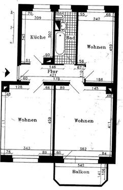 Foto - Etagenwohnung zur Miete in Rochlitz