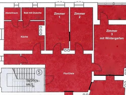 Foto - WG Zimmer in Marburg Mitte Kernsaniert 3 Zimmer verfügbar