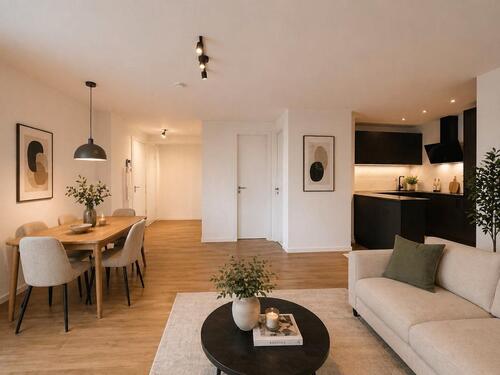 Foto - Erstbezug: 2,5-Zi mit Einbauküche, Terrasse & Carport — Aalen