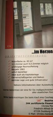 Foto - 3 Zimmer Etagenwohnung zum Kaufen in Duisburg