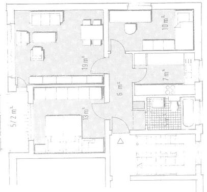 Foto - Kernsanierte 3 Zimmer-Wohnung, HM-Nord, Balkon, 62 m² ab 01.11.25