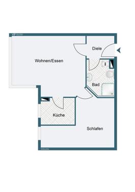 Foto - Etagenwohnung in Landshut zum Kaufen