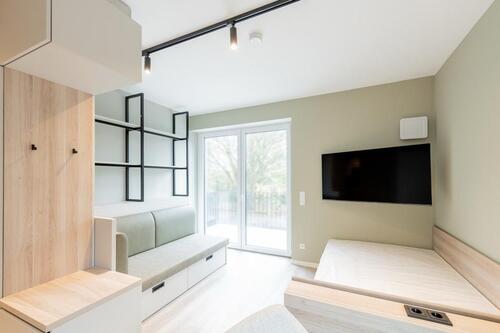 Foto - Möblierte 1-Zimmer-Wohnung mit Terrasse und Kochnische