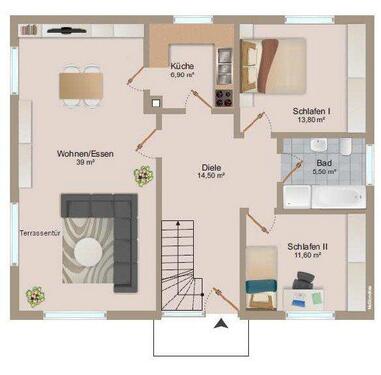 Foto - 3 Zimmer Bungalow zum Kaufen in Feucht