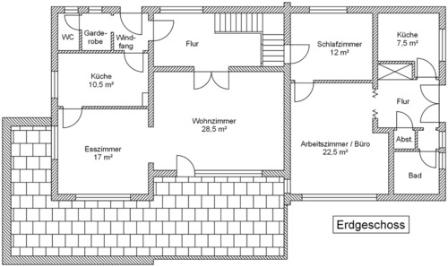 Foto - Familienfreundliches geräumiges Einfamilienhaus mit Anbau