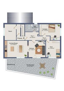 Foto - Etagenwohnung zur Miete in Seevetal