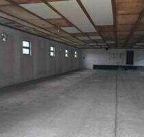 300 qm Lagerhalle mit Remise ca. 100 qm WC Waschraum - Bad Hönningen