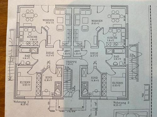 Foto - Wohnung zu vermieten in Beckum 82 m² mit Balkon,Stellplatz,Keller