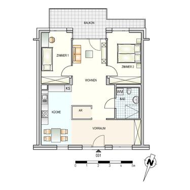 Foto - 3 Zimmer Etagenwohnung zur Miete in Ulm