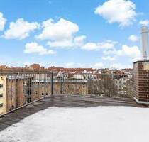 Aufgepasst! Attraktive 3-Raumwohnung mit Dachterrasse in der Reilstraße! - Halle (Saale) Am Wasserturm/Thaerviertel