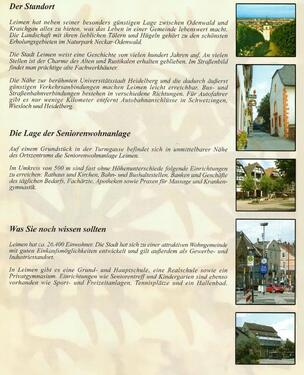 Foto - 2 Zimmer Erdgeschoßwohnung zur Miete in Leimen