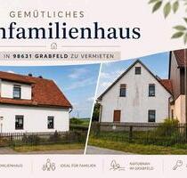 Einfamilienhaus in 98631 GrabfeldOT BERKACH zu vermieten