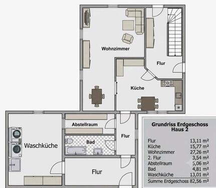 Foto - 5 Zimmer Einfamilienhaus zur Miete in Grabfeld