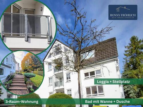 Foto - Komfortables Wohnen in Chemnitz Rabenstein: 3 Zimmer Wohnung, Loggia, Stellplatz, Wanne und Dusche