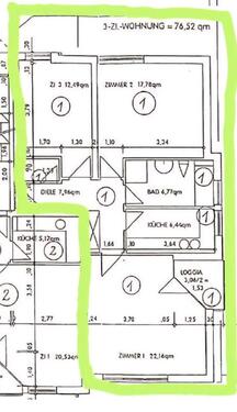 Foto - Etagenwohnung in Chemnitz