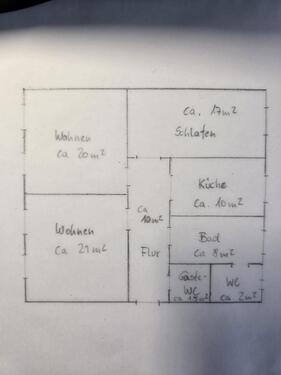 Foto - Wohnung Halle Osendorf Radewell zu vermieten ca. 90m'