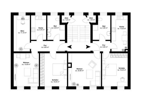 Foto - 5 Zimmer Etagenwohnung in Leipzig