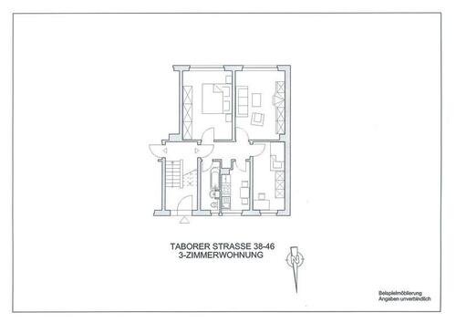 Foto - Etagenwohnung in Naumburg (Saale) zur Miete